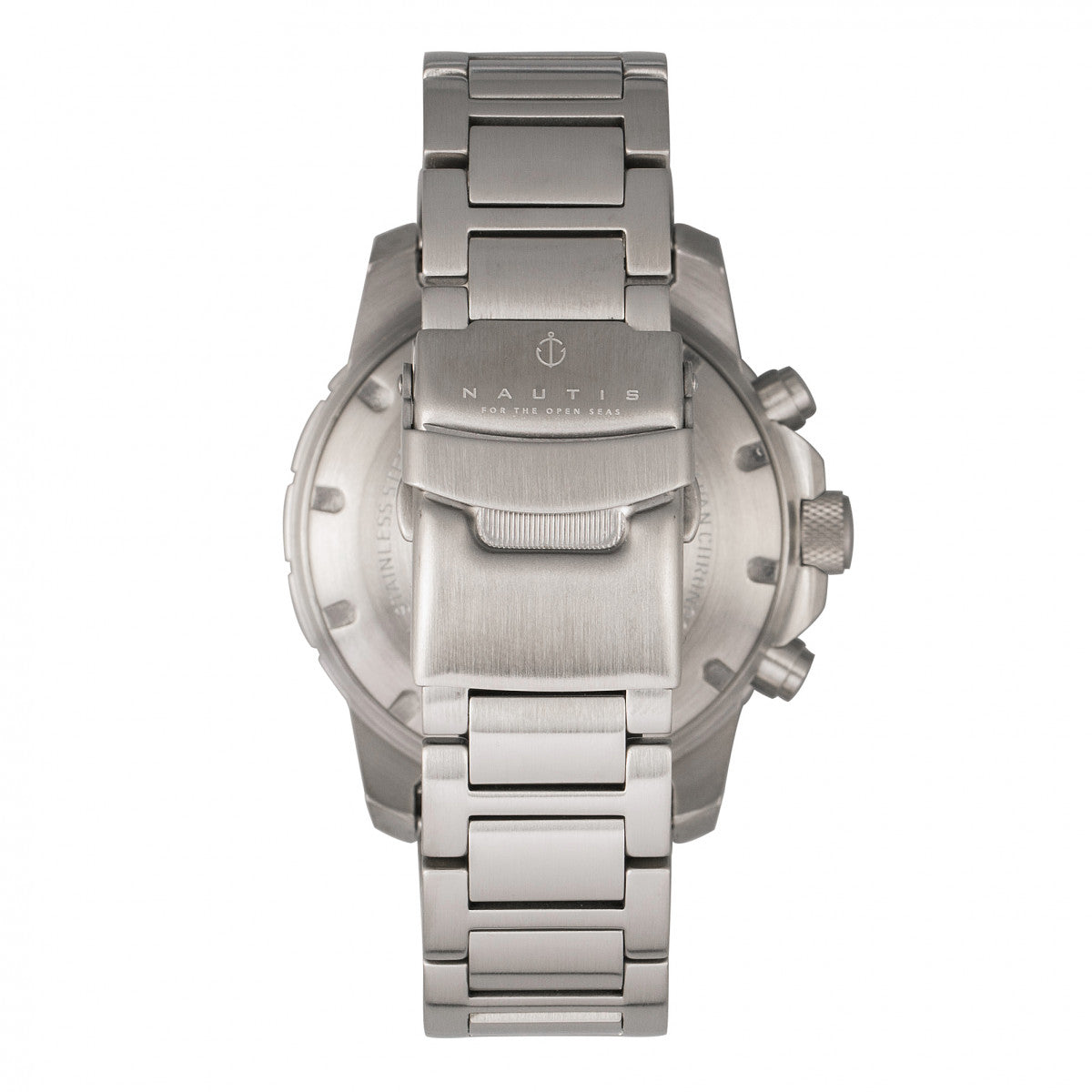 Nautis Dive Chrono 500 Chronograph Bracelet Watch - Blue/White - 17065-F