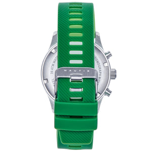 Nautis Meridian Chronograph Strap Watch w/Date - Green - NAUN100-4