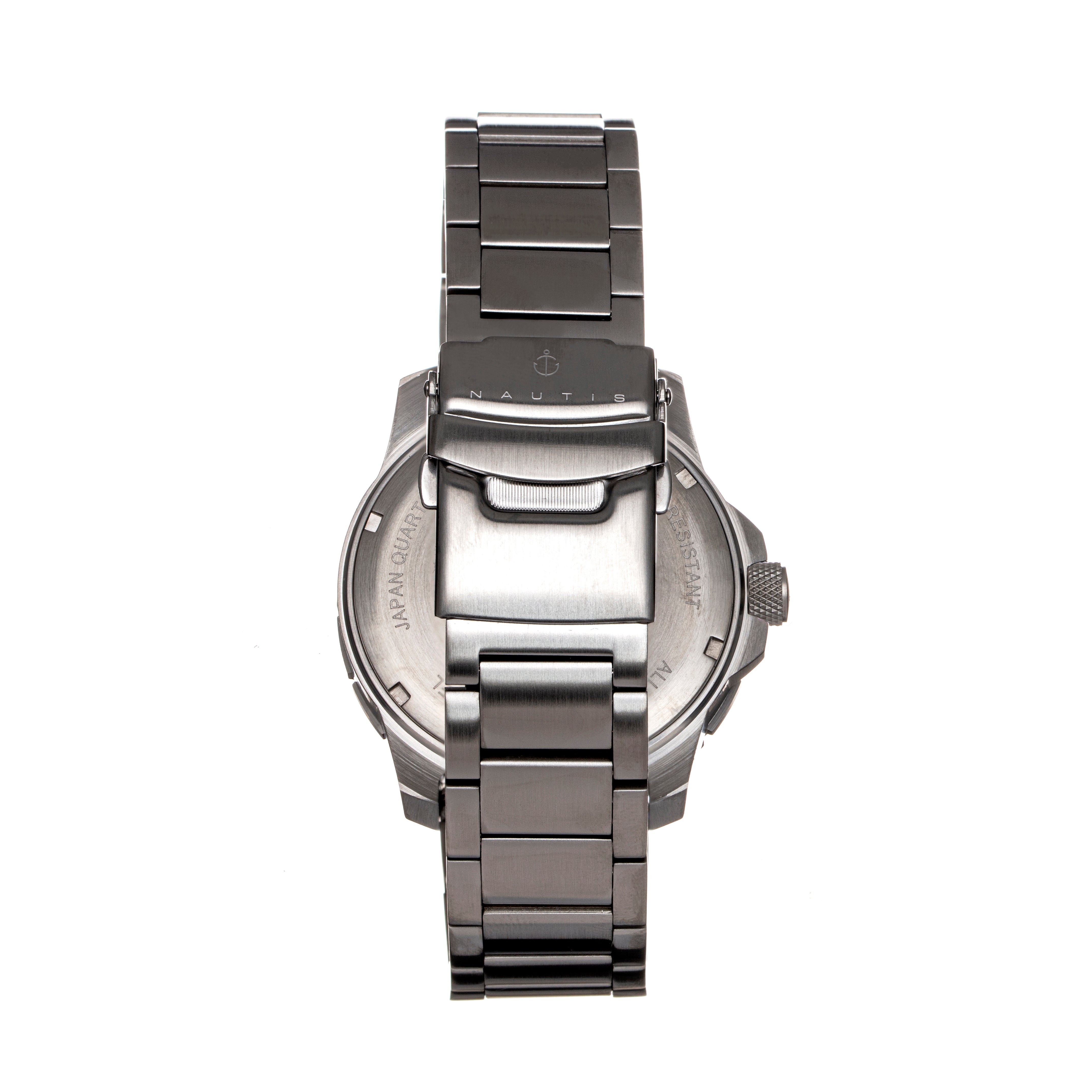 Nautis Admiralty Pro 200 Bracelet Watch w/Date - Multicolor/Black  - GL2008-C
