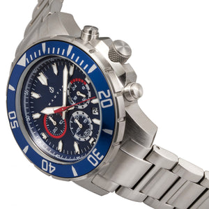 Nautis Dive Chrono 500 Chronograph Bracelet Watch - Blue - 17065-D