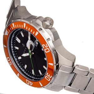 Nautis Admiralty Pro 200 Bracelet Watch w/Date - Orange/Black  - GL2008-H