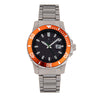 Nautis Admiralty Pro 200 Bracelet Watch w/Date - Orange/Black