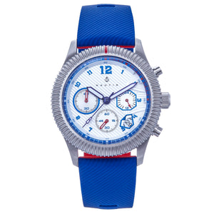 Nautis Meridian Chronograph Strap Watch w/Date - Blue - NAUN100-5