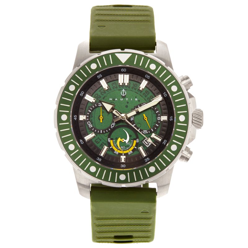 Nautis Caspian Chronograph Strap Watch w/Date