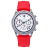 Nautis Meridian Chronograph Strap Watch w/Date - Red