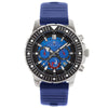 Nautis Caspian Chronograph Strap Watch w/Date - Navy