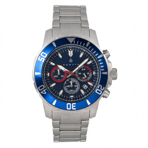 Nautis Dive Chrono 500 Chronograph Bracelet Watch - Blue - 17065-D