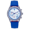 Nautis Meridian Chronograph Strap Watch w/Date - Blue