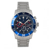 Nautis Dive Chrono 500 Chronograph Bracelet Watch - Blue