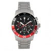 Nautis Dive Chrono 500 Chronograph Bracelet Watch - Black/Red