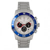 Nautis Dive Chrono 500 Chronograph Bracelet Watch - Blue/White