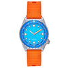 Nautis Baltic Strap Watch w/Date - Blue/Orange